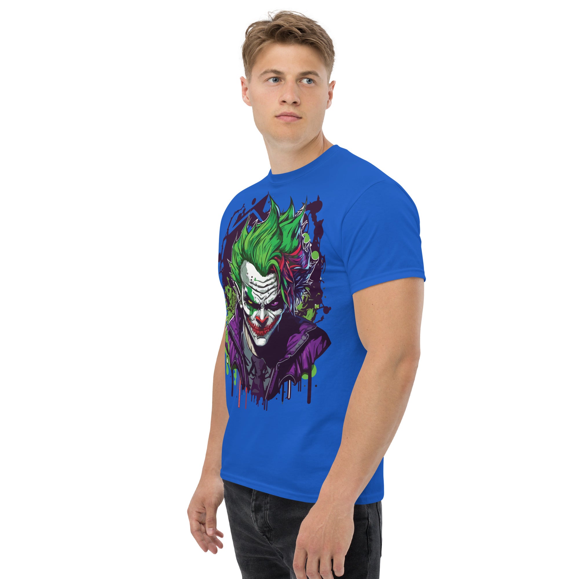 Foto di - T-shirt Stampata Unisex – 100% Cotone – Stile Streetwear e Confortevole – Joker-DTG-Biiply