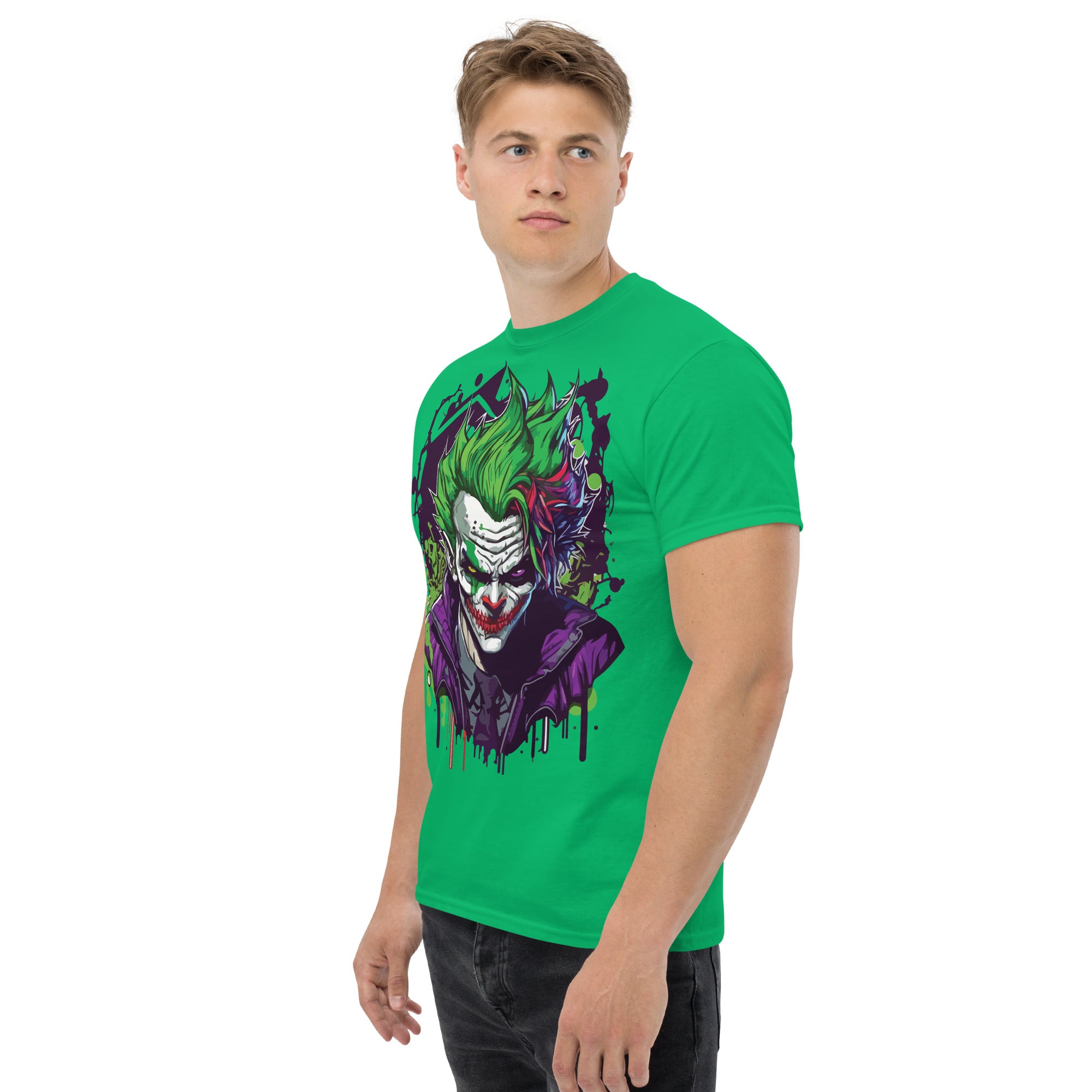 Foto di - T-shirt Stampata Unisex – 100% Cotone – Stile Streetwear e Confortevole – Joker-DTG-Biiply