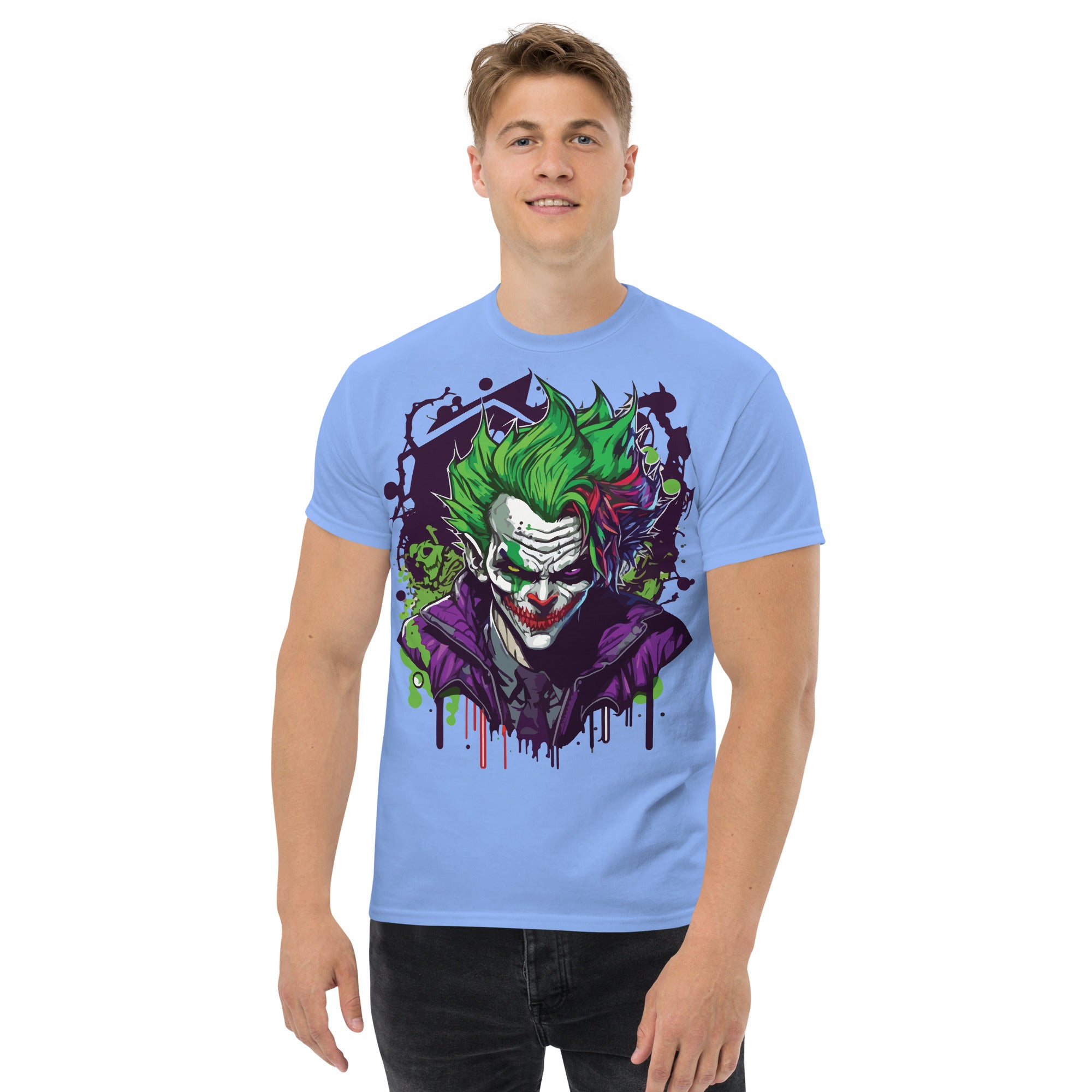 Foto di - T-shirt Stampata Unisex – 100% Cotone – Stile Streetwear e Confortevole – Joker-DTG-Biiply
