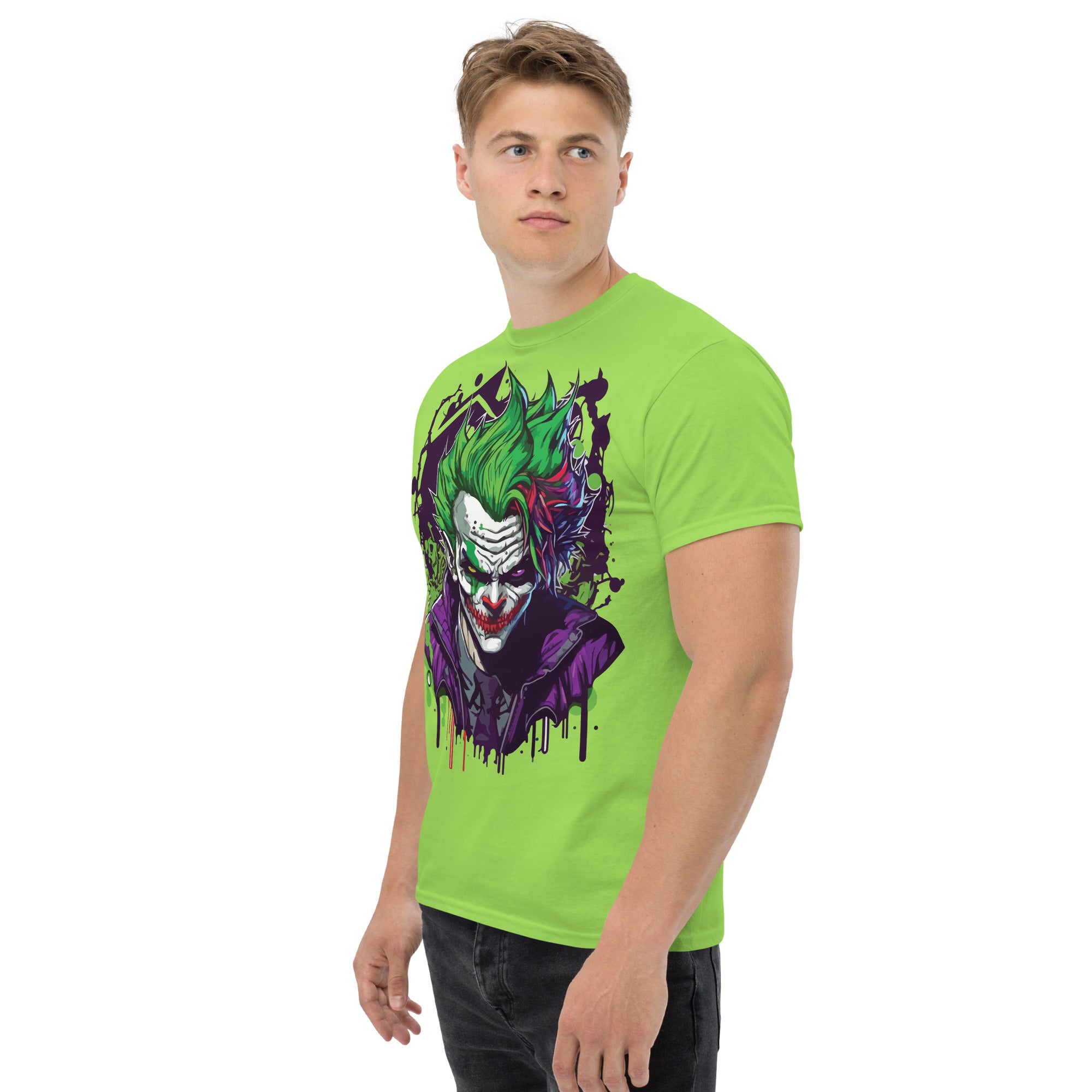 Foto di - T-shirt Stampata Unisex – 100% Cotone – Stile Streetwear e Confortevole – Joker-DTG-Biiply