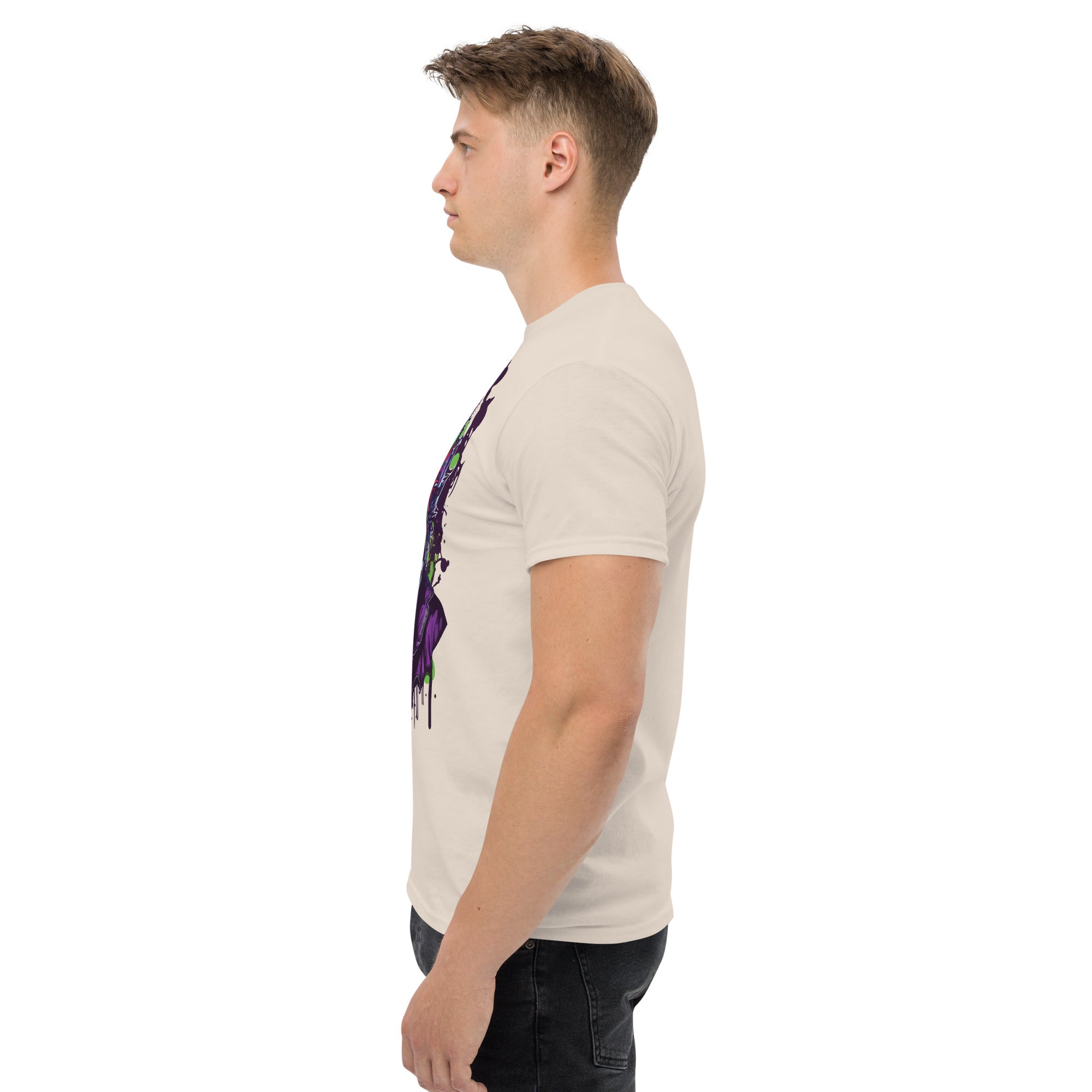 Foto di - T-shirt Stampata Unisex – 100% Cotone – Stile Streetwear e Confortevole – Joker-DTG-Biiply