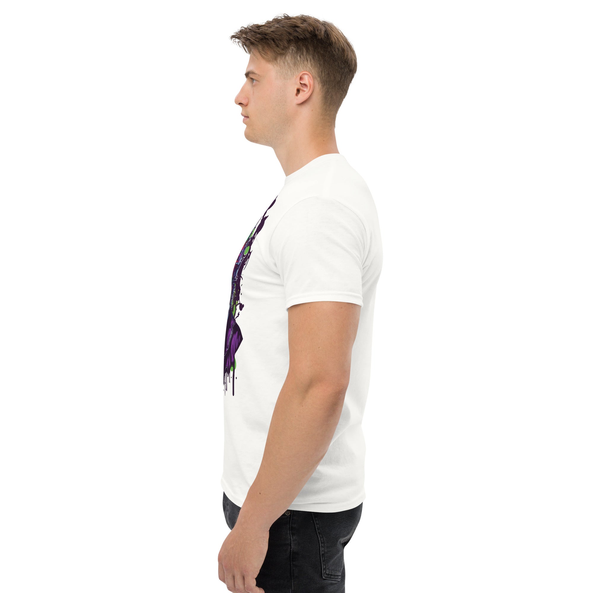 Foto di - T-shirt Stampata Unisex – 100% Cotone – Stile Streetwear e Confortevole – Joker-DTG-Biiply