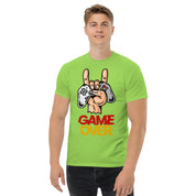 Foto di - T-shirt Stampata Unisex – 100% Cotone – Stile Streetwear e Confortevole – Joystick Game Over-DTG-Biiply