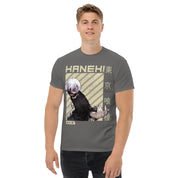 Foto di - T-shirt Stampata Unisex – 100% Cotone – Stile Streetwear e Confortevole – Kaneki-DTG-Biiply