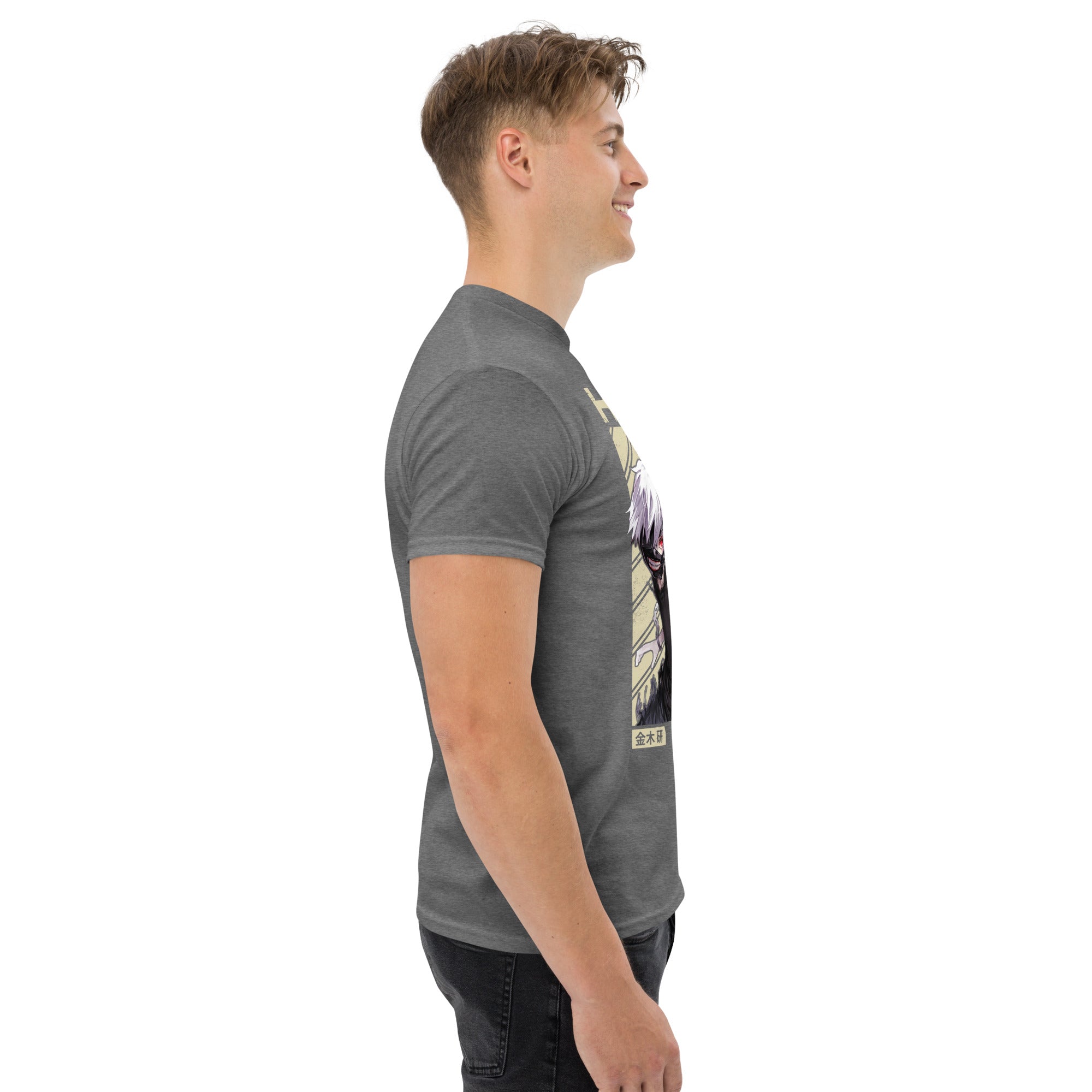 Foto di - T-shirt Stampata Unisex – 100% Cotone – Stile Streetwear e Confortevole – Kaneki-DTG-Biiply