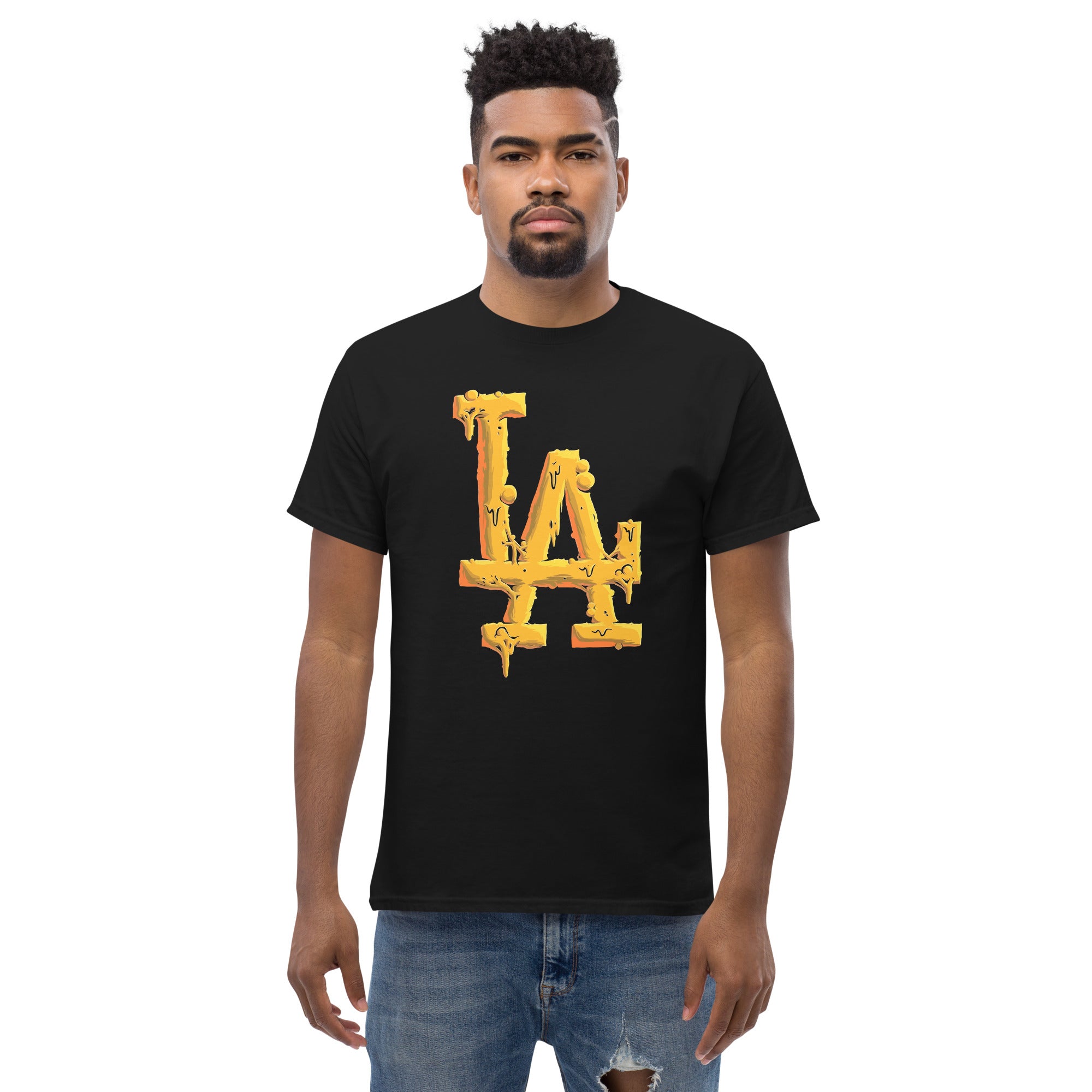 Foto di - T-shirt Stampata Unisex – 100% Cotone – Stile Streetwear e Confortevole – LA-DTG-Biiply