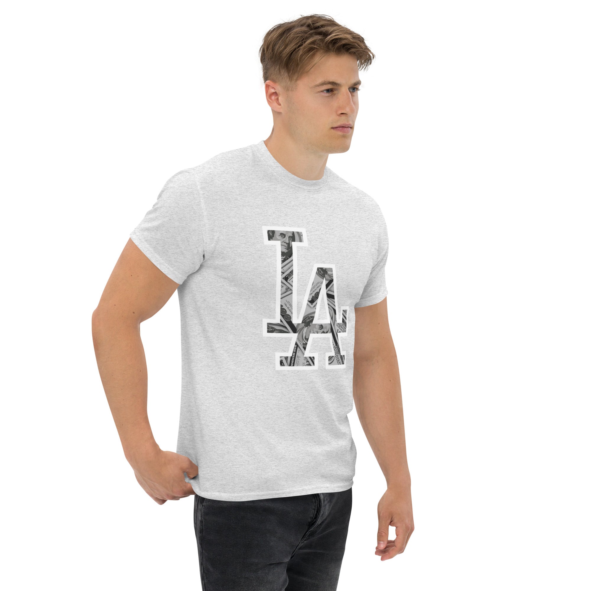 Foto di - T-shirt Stampata Unisex – 100% Cotone – Stile Streetwear e Confortevole – LA Dollar-DTG-Biiply