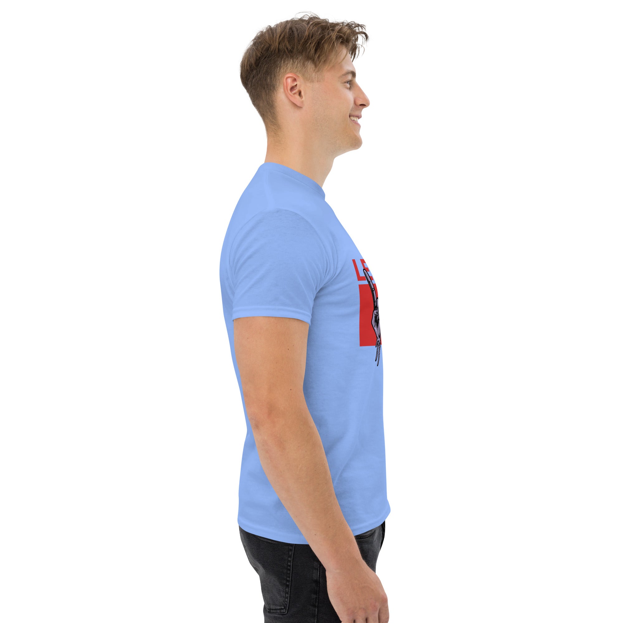 Foto di - T-shirt Stampata Unisex – 100% Cotone – Stile Streetwear e Confortevole – Let's Rock-DTG-Biiply