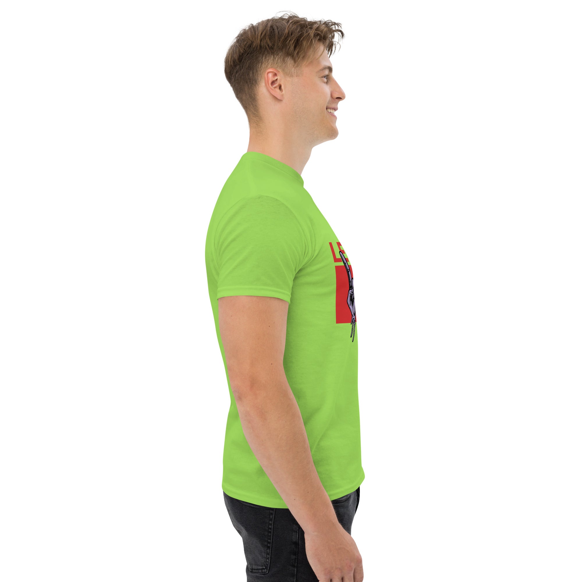 Foto di - T-shirt Stampata Unisex – 100% Cotone – Stile Streetwear e Confortevole – Let's Rock-DTG-Biiply