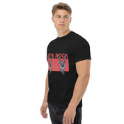 Foto di - T-shirt Stampata Unisex – 100% Cotone – Stile Streetwear e Confortevole – Let's Rock-DTG-Biiply