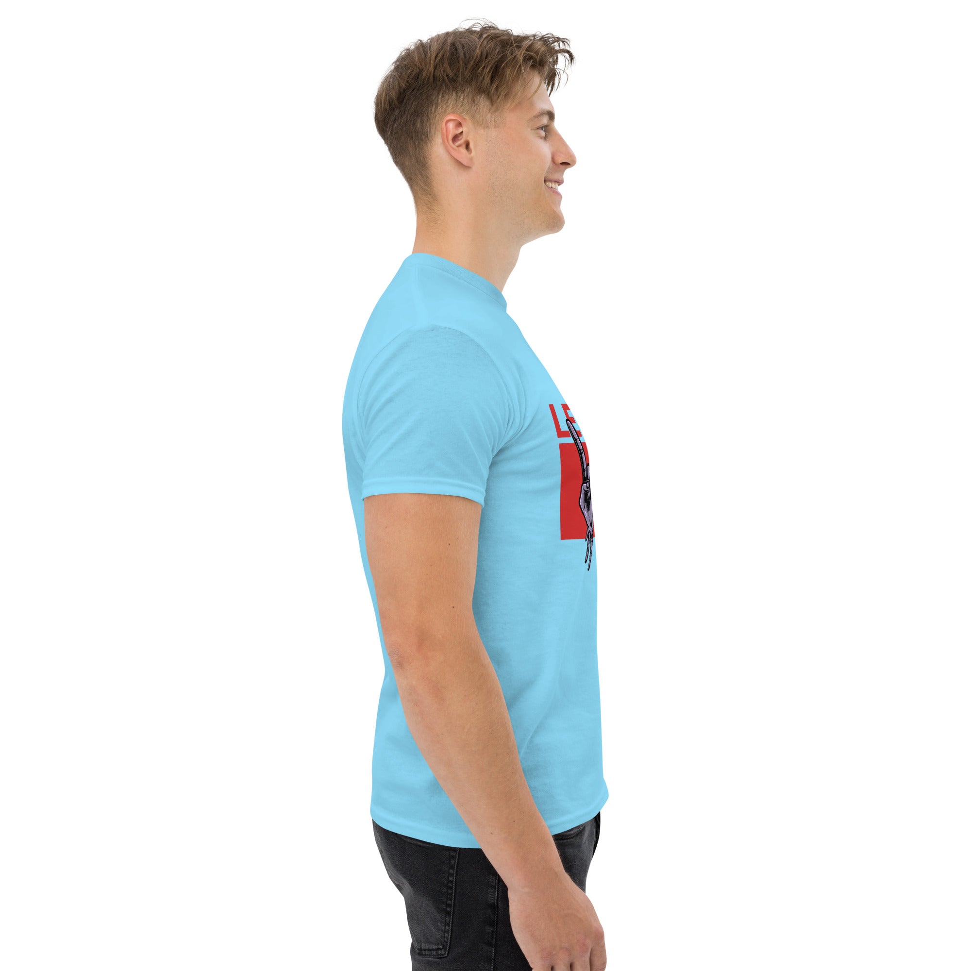 Foto di - T-shirt Stampata Unisex – 100% Cotone – Stile Streetwear e Confortevole – Let's Rock-DTG-Biiply