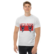 Foto di - T-shirt Stampata Unisex – 100% Cotone – Stile Streetwear e Confortevole – Let's Rock-DTG-Biiply
