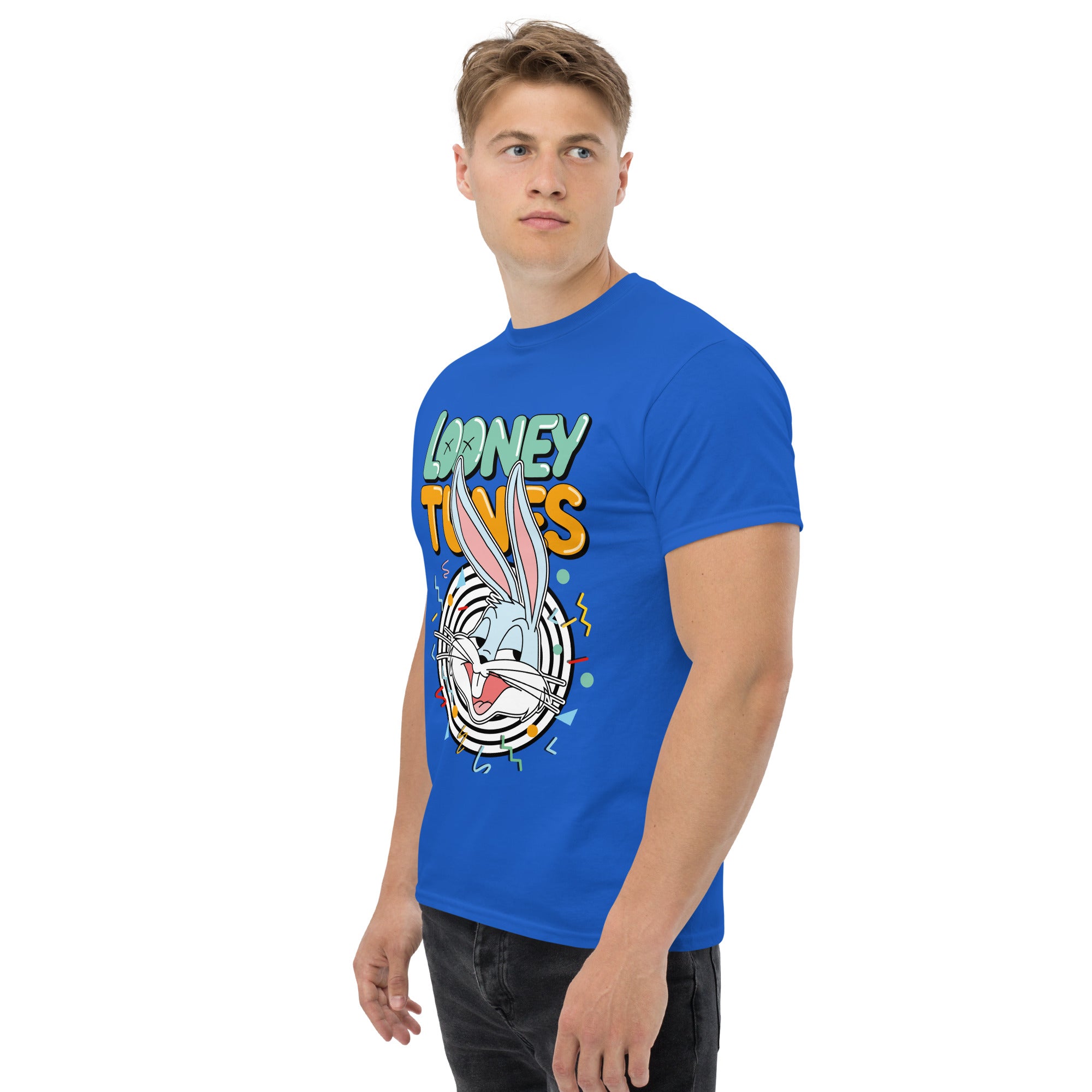 Foto di - T-shirt Stampata Unisex – 100% Cotone – Stile Streetwear e Confortevole – Looney Tunes-DTG-Biiply