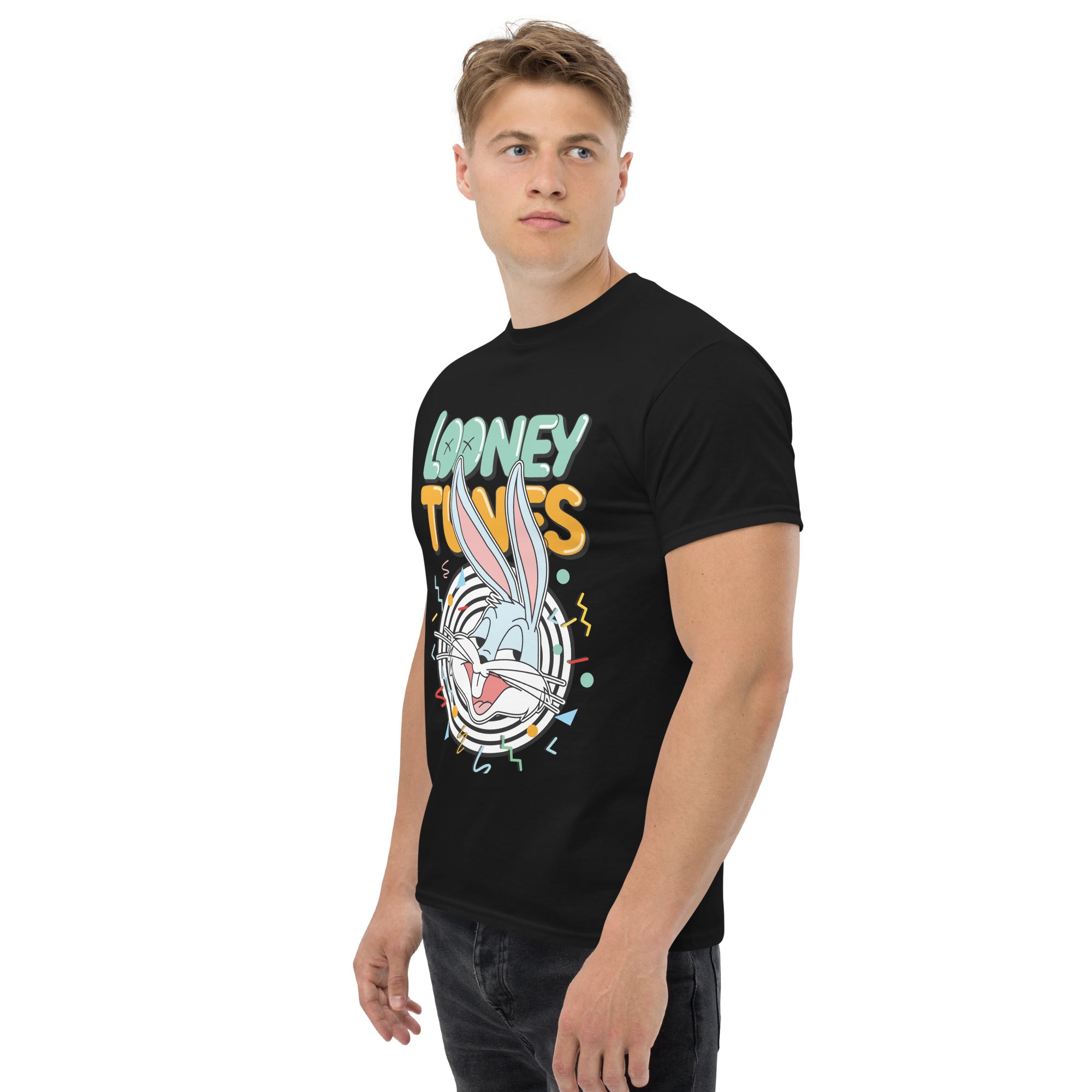 Foto di - T-shirt Stampata Unisex – 100% Cotone – Stile Streetwear e Confortevole – Looney Tunes-DTG-Biiply