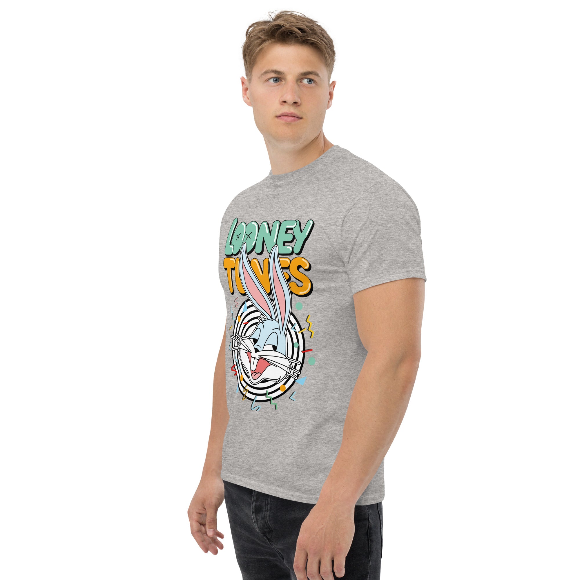 Foto di - T-shirt Stampata Unisex – 100% Cotone – Stile Streetwear e Confortevole – Looney Tunes-DTG-Biiply