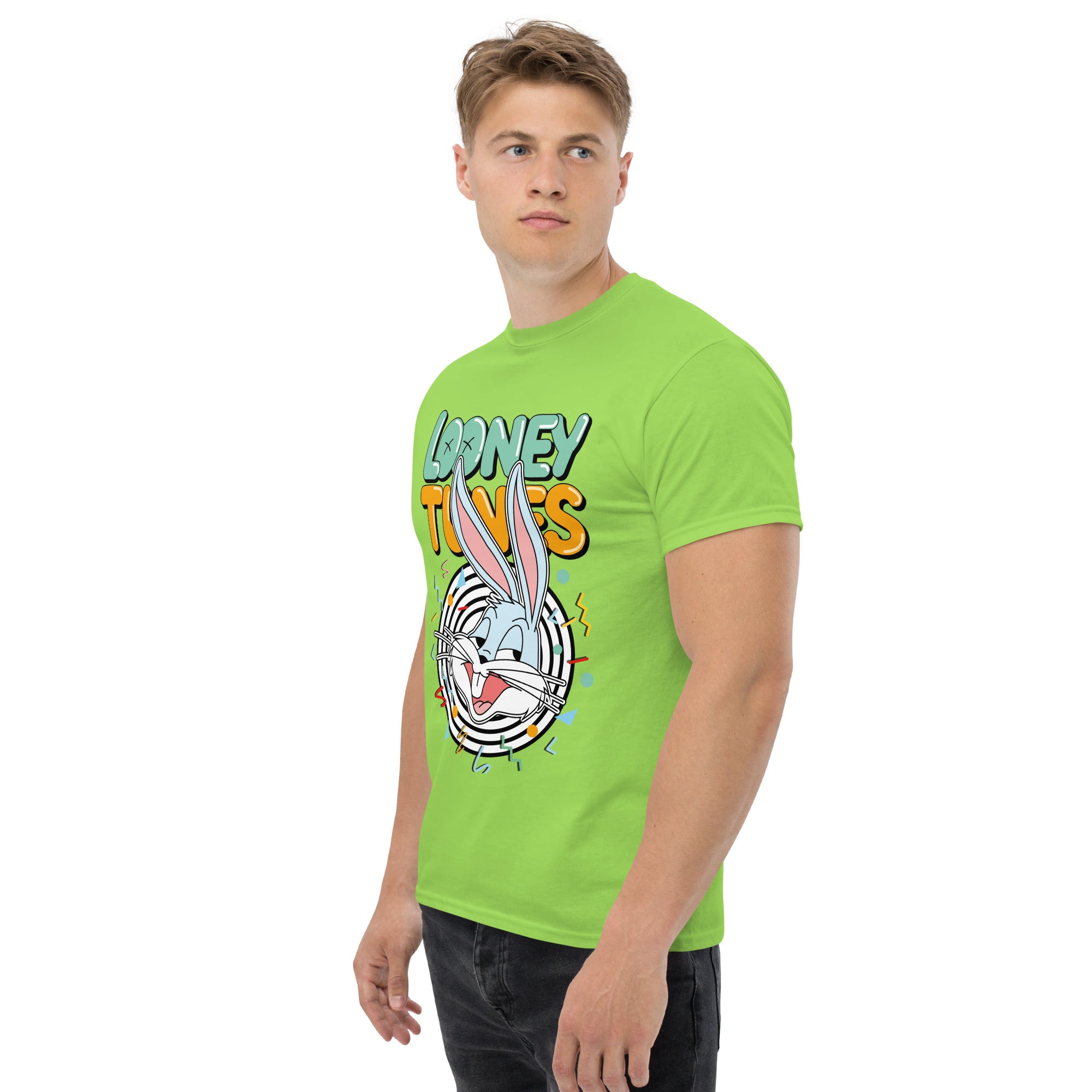 Foto di - T-shirt Stampata Unisex – 100% Cotone – Stile Streetwear e Confortevole – Looney Tunes-DTG-Biiply