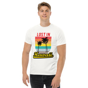 Foto di - T-shirt Stampata Unisex – 100% Cotone – Stile Streetwear e Confortevole – Lost in Hawaii-DTG-Biiply