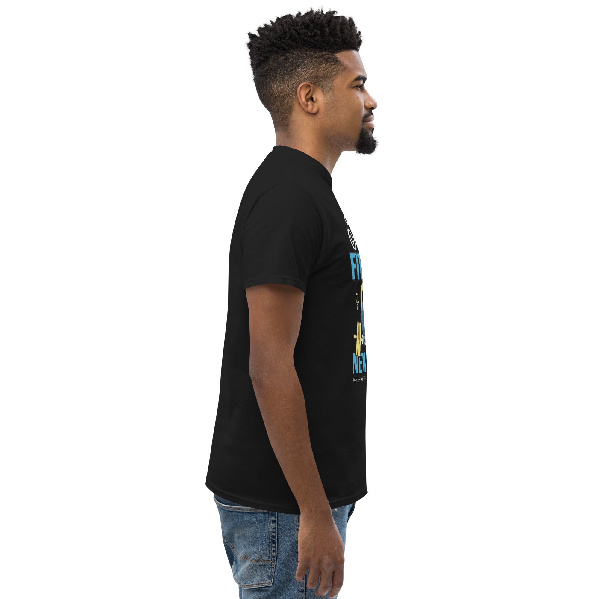 Foto di - T-shirt Stampata Unisex – 100% Cotone – Stile Streetwear e Confortevole – Merry Fitmass-DTG-Biiply