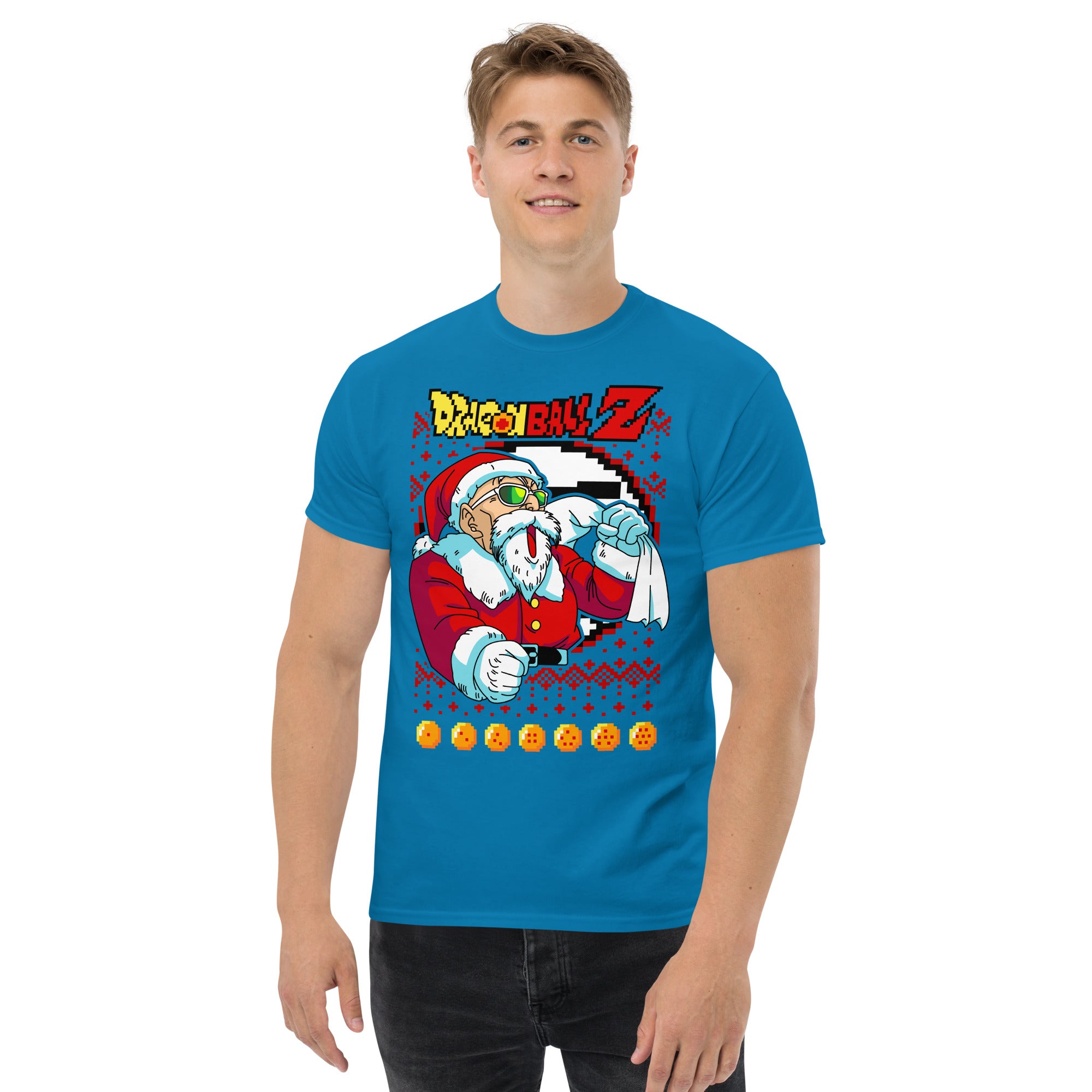 Foto di - T-shirt Stampata Unisex – 100% Cotone – Stile Streetwear e Confortevole – Mestro Muten Natale-DTG-Biiply