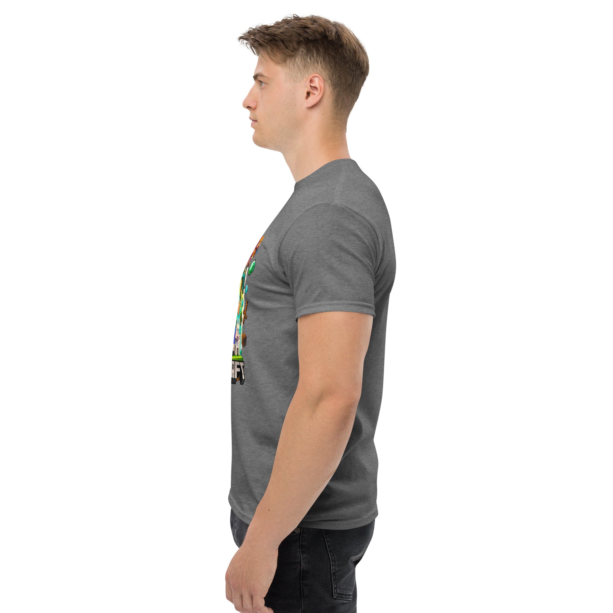 Foto di - T-shirt Stampata Unisex – 100% Cotone – Stile Streetwear e Confortevole – Minecraft game-DTG-Biiply