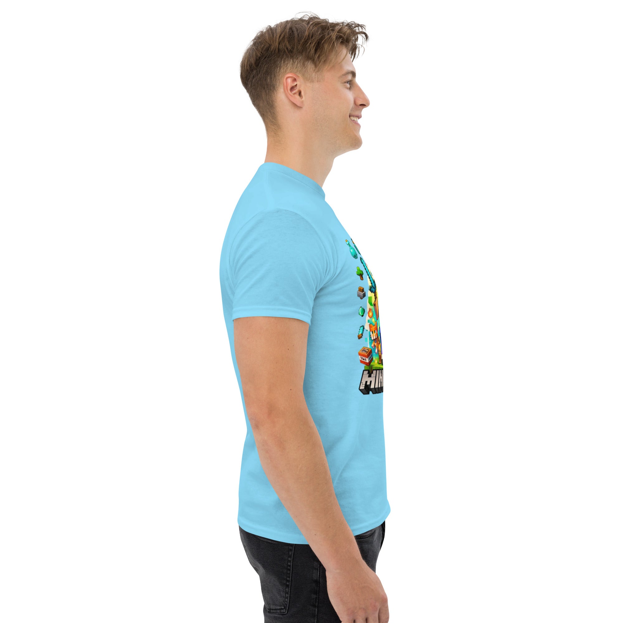 Foto di - T-shirt Stampata Unisex – 100% Cotone – Stile Streetwear e Confortevole – Minecraft game-DTG-Biiply