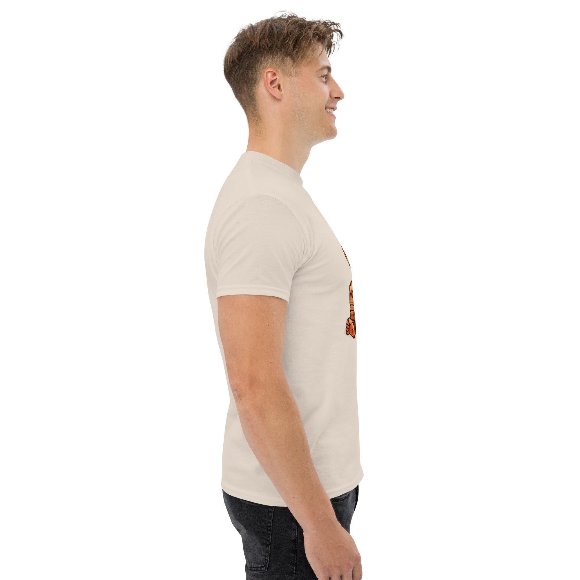 Foto di - T-shirt Stampata Unisex – 100% Cotone – Stile Streetwear e Confortevole – Monkey Work For Banana-DTG-Biiply