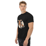 Foto di - T-shirt Stampata Unisex – 100% Cotone – Stile Streetwear e Confortevole – Moon Skater-DTG-Biiply
