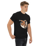 Foto di - T-shirt Stampata Unisex – 100% Cotone – Stile Streetwear e Confortevole – Moon Skater-DTG-Biiply