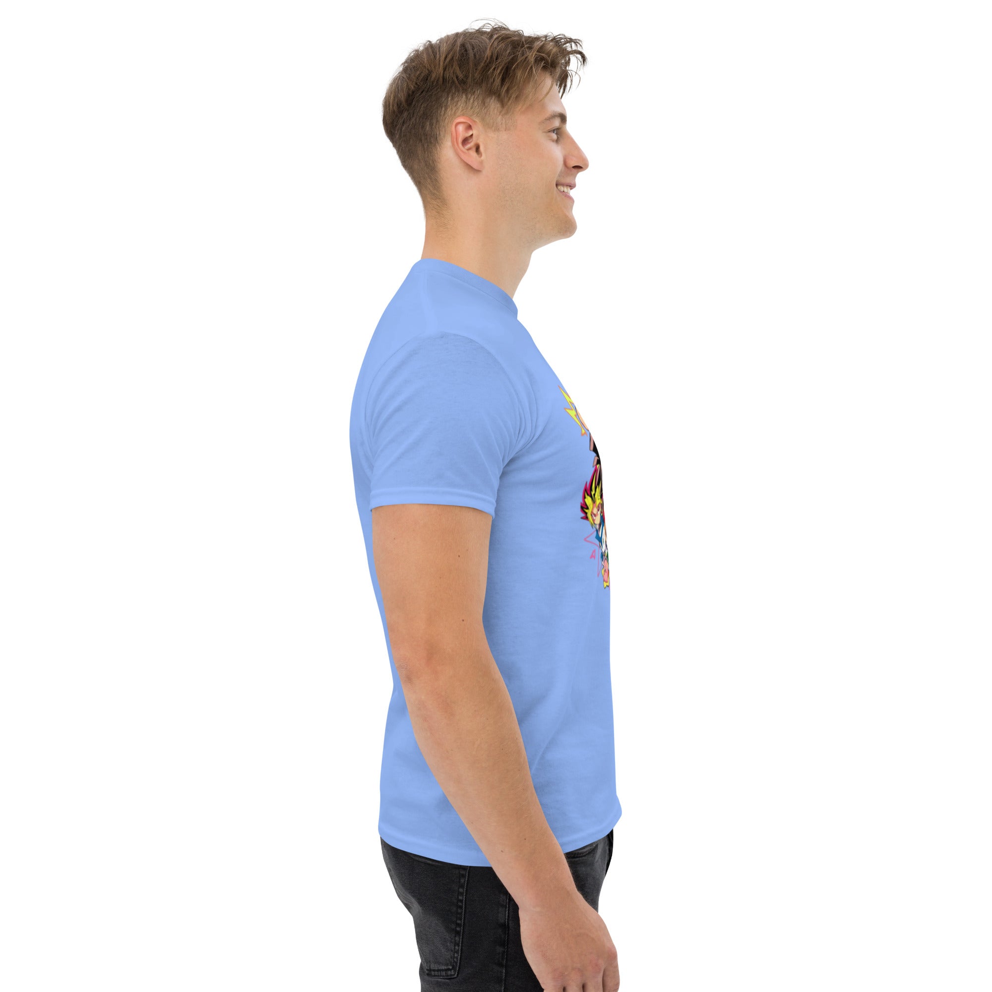 Foto di - T-shirt Stampata Unisex – 100% Cotone – Stile Streetwear e Confortevole – Multi Eroi anime-DTG-Biiply