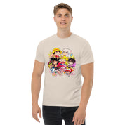 Foto di - T-shirt Stampata Unisex – 100% Cotone – Stile Streetwear e Confortevole – Multi Eroi anime-DTG-Biiply