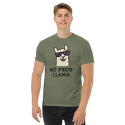 Foto di - T-shirt Stampata Unisex – 100% Cotone – Stile Streetwear e Confortevole – No PROB-LLAMA-DTG-Biiply