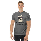 Foto di - T-shirt Stampata Unisex – 100% Cotone – Stile Streetwear e Confortevole – No PROB-LLAMA-DTG-Biiply