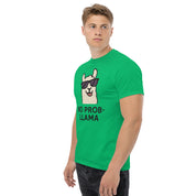 Foto di - T-shirt Stampata Unisex – 100% Cotone – Stile Streetwear e Confortevole – No PROB-LLAMA-DTG-Biiply