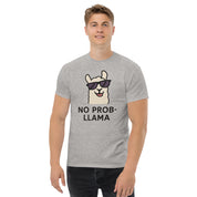 Foto di - T-shirt Stampata Unisex – 100% Cotone – Stile Streetwear e Confortevole – No PROB-LLAMA-DTG-Biiply