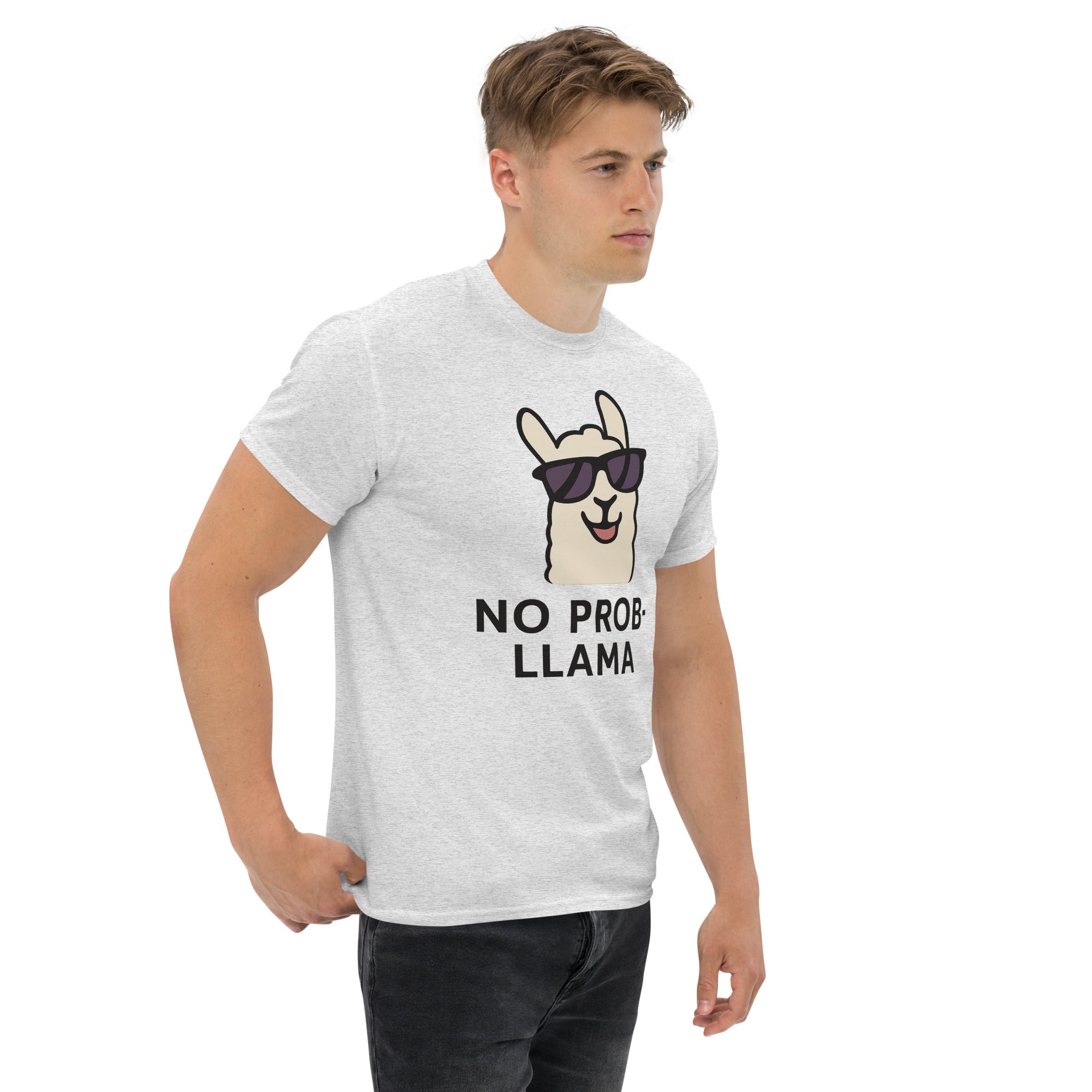 Foto di - T-shirt Stampata Unisex – 100% Cotone – Stile Streetwear e Confortevole – No PROB-LLAMA-DTG-Biiply