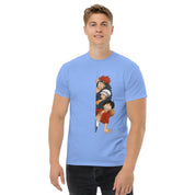 Foto di - T-shirt Stampata Unisex – 100% Cotone – Stile Streetwear e Confortevole – Pirati Curiosi che Sbirciano-DTG-Biiply