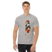 Foto di - T-shirt Stampata Unisex – 100% Cotone – Stile Streetwear e Confortevole – Pirati Curiosi che Sbirciano-DTG-Biiply