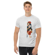 Foto di - T-shirt Stampata Unisex – 100% Cotone – Stile Streetwear e Confortevole – Pirati Curiosi che Sbirciano-DTG-Biiply