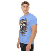Foto di - T-shirt Stampata Unisex – 100% Cotone – Stile Streetwear e Confortevole – Popeye Vs Kraken-DTG-Biiply