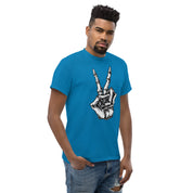 Foto di - T-shirt Stampata Unisex – 100% Cotone – Stile Streetwear e Confortevole – Saluto da bikers-DTG-Biiply