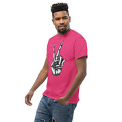 Foto di - T-shirt Stampata Unisex – 100% Cotone – Stile Streetwear e Confortevole – Saluto da bikers-DTG-Biiply