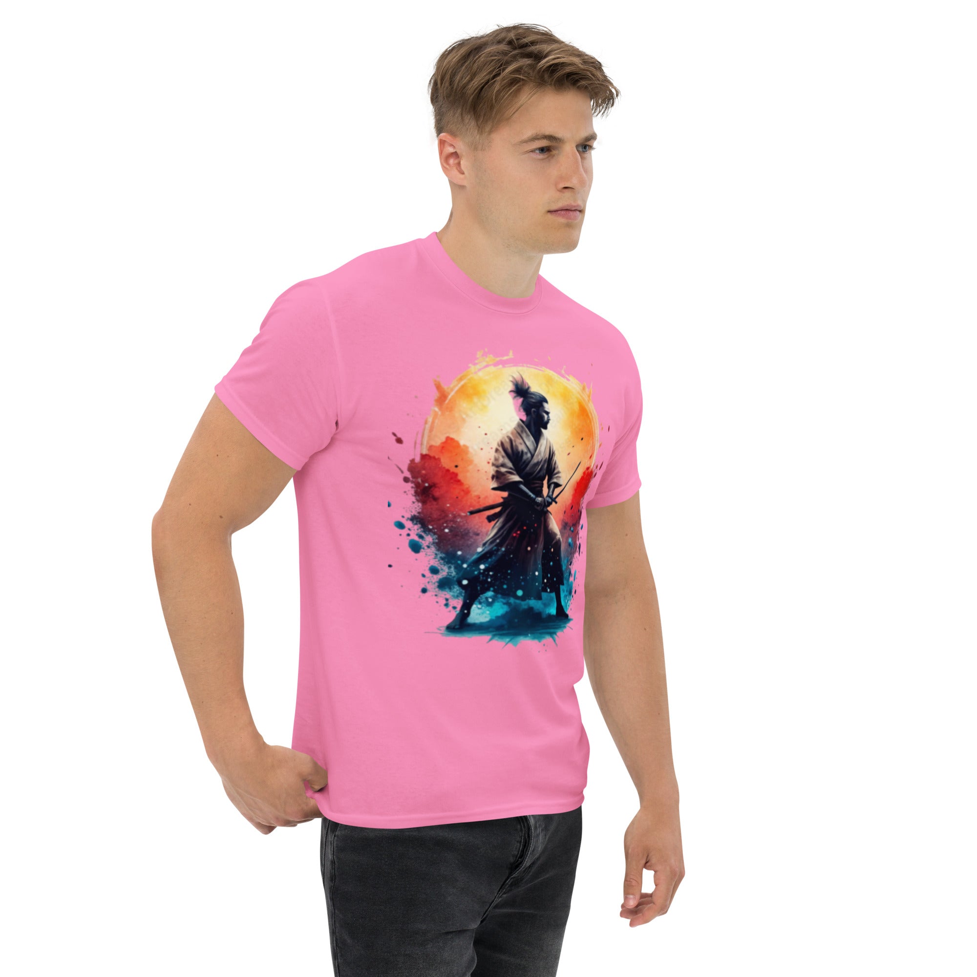 Foto di - T-shirt Stampata Unisex – 100% Cotone – Stile Streetwear e Confortevole – Samurai-DTG-Biiply