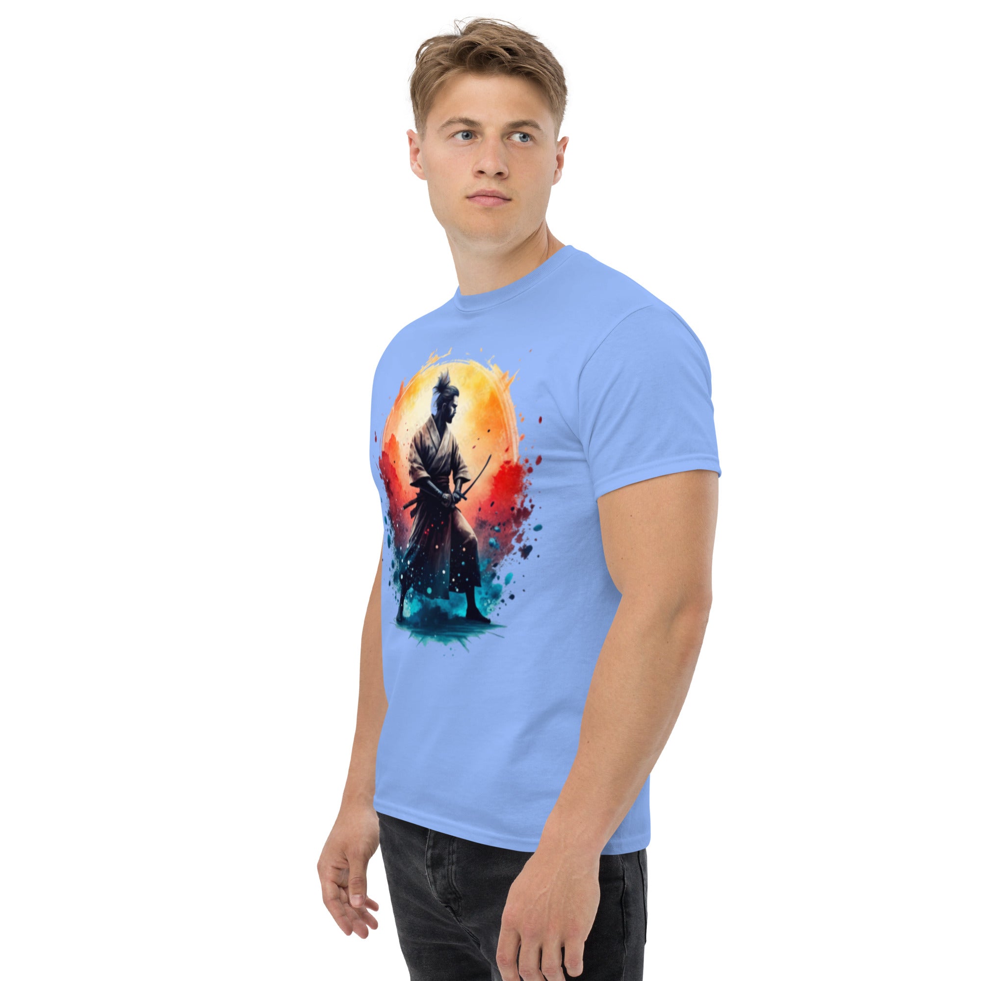 Foto di - T-shirt Stampata Unisex – 100% Cotone – Stile Streetwear e Confortevole – Samurai-DTG-Biiply