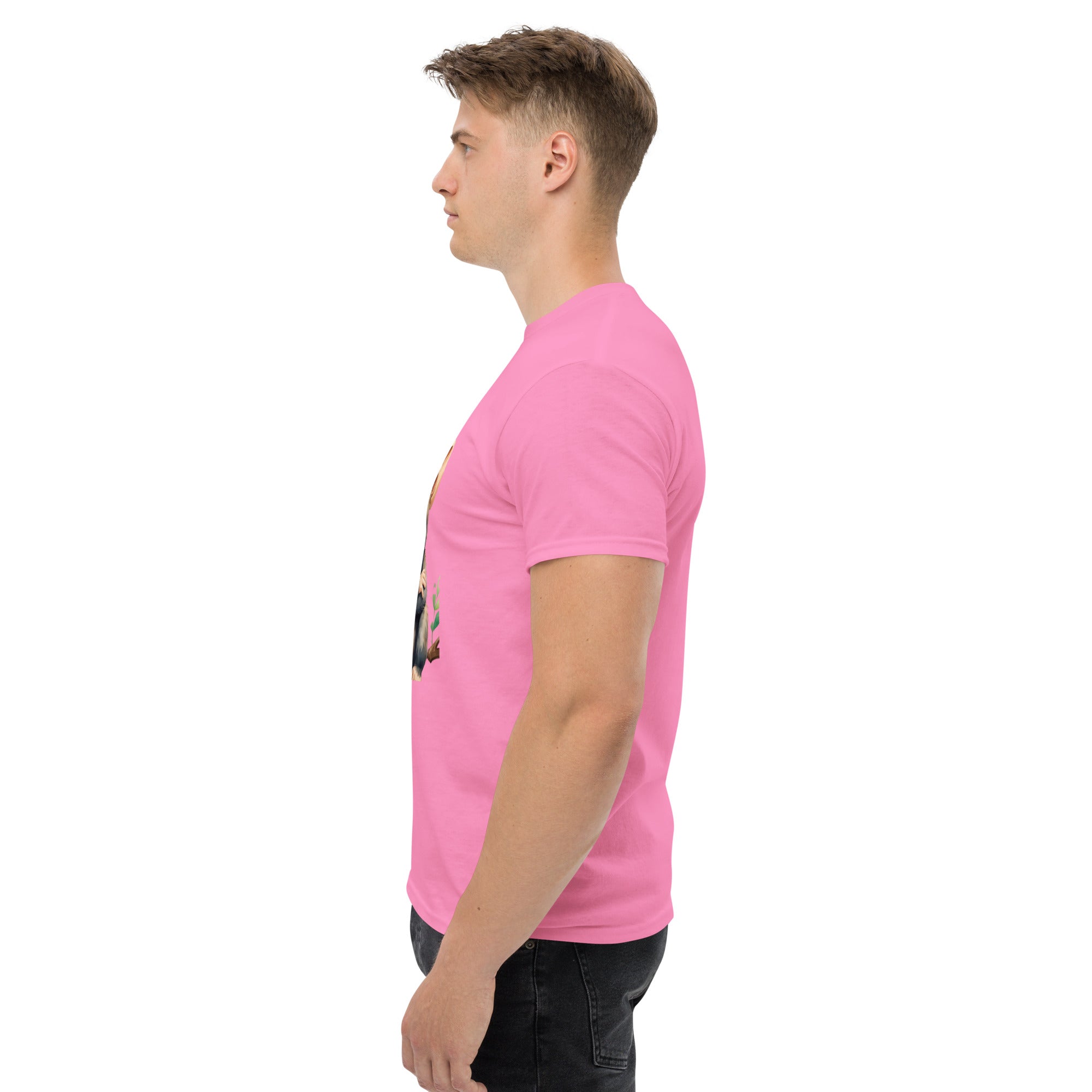 Foto di - T-shirt Stampata Unisex – 100% Cotone – Stile Streetwear e Confortevole – Scimmia Arrabbiata-DTG-Biiply