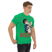 Foto di - T-shirt Stampata Unisex – 100% Cotone – Stile Streetwear e Confortevole – Shinichi Eyes-DTG-Biiply