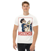 Foto di - T-shirt Stampata Unisex – 100% Cotone – Stile Streetwear e Confortevole – Shinichi Eyes-DTG-Biiply