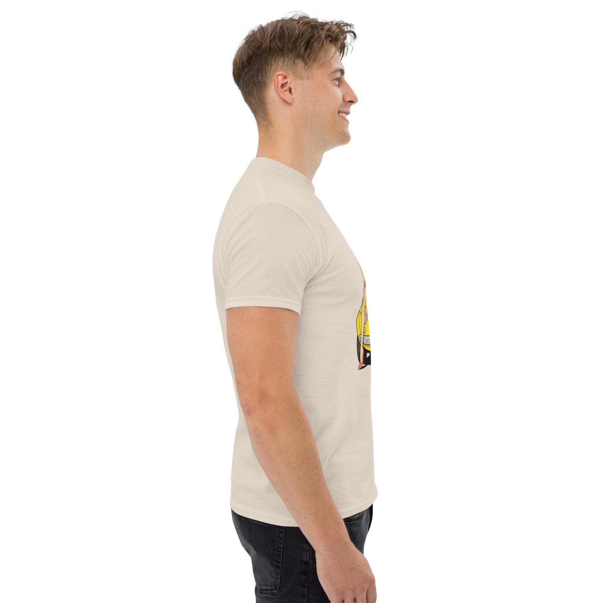 Foto di - T-shirt Stampata Unisex – 100% Cotone – Stile Streetwear e Confortevole – Simil Cartoon L-DTG-Biiply