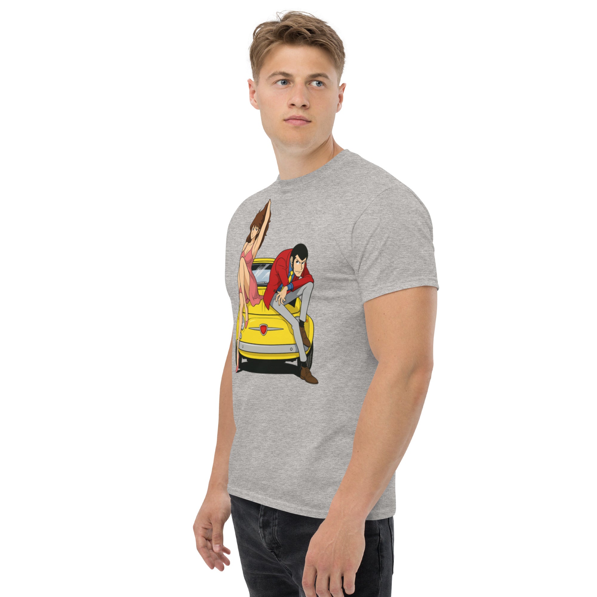 Foto di - T-shirt Stampata Unisex – 100% Cotone – Stile Streetwear e Confortevole – Simil Cartoon L-DTG-Biiply