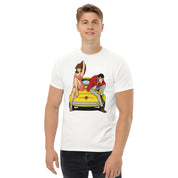 Foto di - T-shirt Stampata Unisex – 100% Cotone – Stile Streetwear e Confortevole – Simil Cartoon L-DTG-Biiply