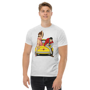 Foto di - T-shirt Stampata Unisex – 100% Cotone – Stile Streetwear e Confortevole – Simil Cartoon L-DTG-Biiply